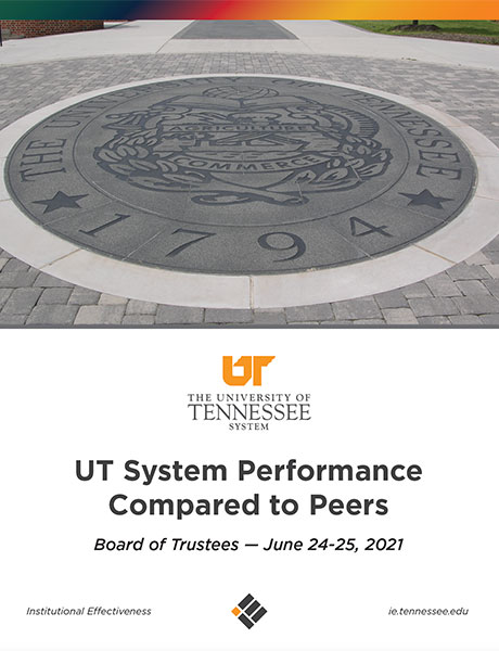 UT System Performance Compared to Peers - June 2021