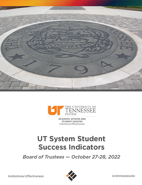UT System Student Success Indicators - October 2022