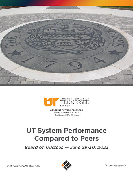 UT System Performance Compared to Peers - June 2023